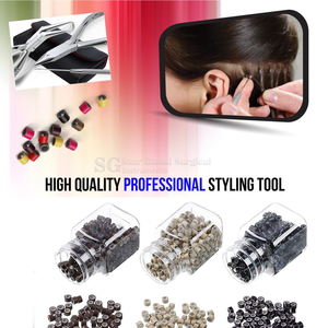 Kit de Extensiones de Cabello Profesional Multifuncional de Acero Inoxidable de Alta Calidad para Barbería y Salón, Etiquetas Personalizadas SAAR GLOBAL SURGICAL - Product Image 6