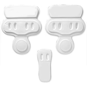Premium Lightweight Slotted Adult Football <b>Hip</b> <b>Pad</b> Set White Reinforced 3-Piece Protective Gear Adult Football <b>Pads</b> <b>for</b> <b>Hips</b> - Product Image 4