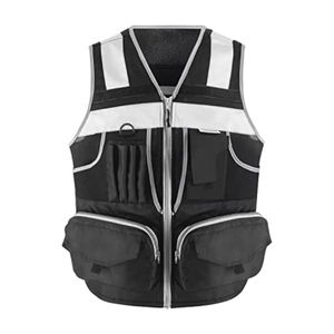 Professional Reflective Workwear <b>Uniforms</b> Safety Vest Lightweight <b>Construction</b> Safety Vest High Quality Supplier - Product Image 3