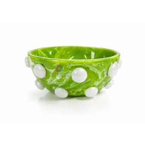 Bol de service jetable en résine de haute qualité - Design moderne pour la maison et les fêtes, saladier pour servir les aliments - Product Image 3