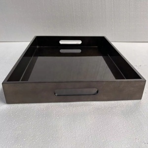 Chất lượng cao sơn mài Khay trà Đen Khay Trang trí nội thất khay Made in Việt Nam New item cho Giáng sinh - Product Image 1