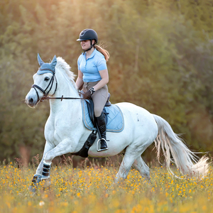 Customizable Premium Durable Horse Saddle Pads Set Dressage Jumping Comfortable Fabric Lining Equestrian Horse Riding Products - Product Image 6