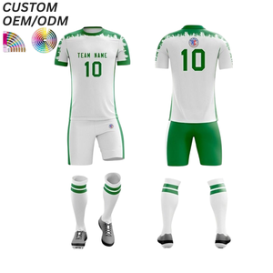 Uniforme de Fútbol Profesional para Partidos, Transpirable, 100% Poliéster, Secado Rápido, OEM, ODM, Venta al Por Mayor - Product Image 1