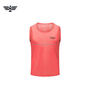 Custom Men's Sleeveless Sports Tank <b>Top</b> | Quick Dry Gym Vest | Breathable <b>Mesh</b> Athletic Training Singlet | Front | 100% - Product Image 3