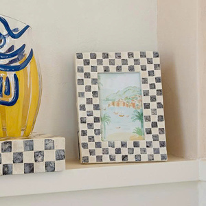 Diseño Artesanal Sofisticado, Perfecto para Decoración de Interiores Modernos y Lujosos, Marco de Fotos Vietnamita de Capiz de Primera Calidad - Product Image 6