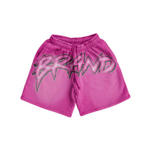 Ensemble de survêtements décontractés d'été personnalisés 2 pièces pour femmes, t-shirt à manches courtes en coton, ensemble de shorts d'été pour hommes, unisexe - Product Image 5