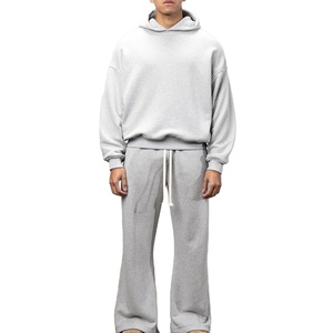Hoodie épais vintage délavé, coupe oversize, en molleton de coton, style streetwear, pour hommes et femmes - Product Image 1