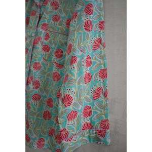 Conjunto de Pijama de Algodón Estampado para Mujer, Ropa de Dormir Suave, Ligera y Cómoda, Ropa de Dormir Transpirable, Ropa Informal para el Hogar - Product Image 4