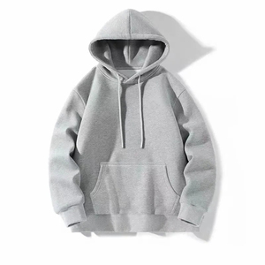 Wholesale 2025 Custom Logo French Terry Thick Heavyweight Oversized hoodies for Men Drop Shoulder 500 460 400 Gsm <b>Sweatshirt</b> - Product Image 5