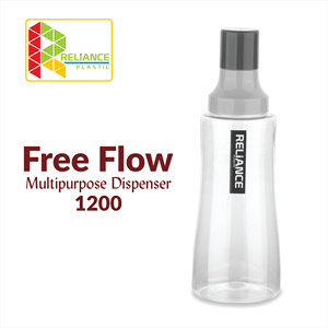 ขวดสเปรย์อเนกประสงค์ Reliance Plastic Free Flow ขนาด 1200 มล. ใช้ซ้ำได้ ปลอดภัยสำหรับเครื่องล้างจาน - Product Image 3