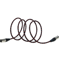 Fábrica OEM Ethercon Xlr Conector Cable de red trenzado Cat5e Cat6 Impermeable Rj45 Ethercon Cable de conexión