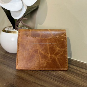 กล่องใส่นามบัตรหนังแท้ลายมินิมอลแบบใหม่ของขวัญสำหรับผู้ชายและผู้หญิง - Product Image 3