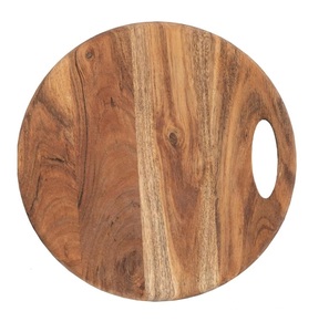 Tabla de Cortar de Madera de Acacia Ecológica para Ensaladas de Verduras, Forma de Corazón, Resina, Tabla de Cortar Profesional para Uso Diario en la Cocina - Product Image 3