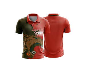 Digital Printed Sublimation Polo Shirt Export Quality Durable Stitching for Men Women Youth Quick-Dry Dry-Fit Active - Product Image 1