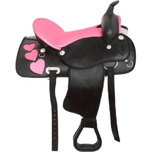 อานจักรยานสีพื้นอานสังเคราะห์แบบตัดรูปหัวใจสีชมพูน้ำหนักเบา - Product Image 3