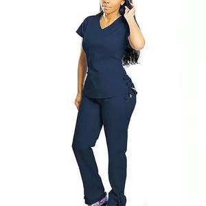 Women Stylish Medical <b>Scrubs</b> Soft Stretchable <b>Scrub</b> <b>Sets</b> for Healthcare Professionals Luxury <b>Scrubs</b> for Doctors & Nurses - Product Image 2