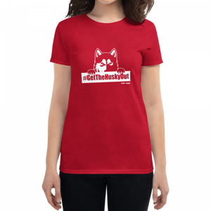 Camiseta cómoda promocional de buena calidad para mujer joven, camiseta de manga corta con estampado personalizado - Product Image 6