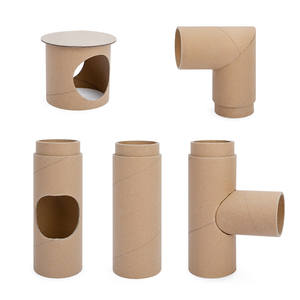 Tunnel et cachette modulables multifonctionnels pour hamsters, best-sellers, fabriqués à partir <span class=keywords><strong>de</strong></span> tubes <span class=keywords><strong>en</strong></span> carton - Product Image 6