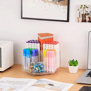 Organizador de papelería de escritorio acrílico Premium a precio de fábrica 2025 con cajones y compartimentos para una organización de oficina eficiente - Product Image 6