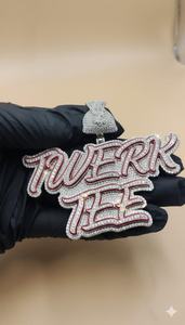 Custom $ <b>Sign</b> Money Bag Bail Pendant 925 Silver Pendant Hip Hop Jewelry VVS Moissanite <b>enamel</b> Latter Pendant Initial Charms - Product Image 3