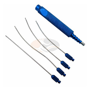 Kit de canules Luer Lock pour transfert de graisse faciale, instruments de chirurgie esthétique en acier inoxydable, outils professionnels de micro-grafting de graisse - Product Image 1