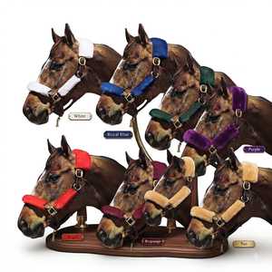 Cabestro de Nylon Acolchado con Forro Polar para Caballos, Ajustable, Ligero y Duradero para Montar, Entrenar y Establar - Product Image 3