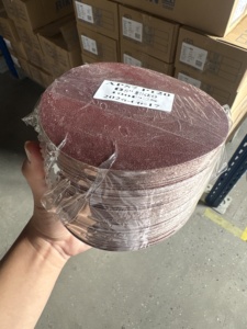 Abrasive <b>Disc</b> 100mm Diameter Aluminum Oxide Sanding <b>Disc</b> For Angle Grinder AP57-1120 Model Number <b>Plastic</b> Wrapped - Product Image 1