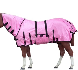 BRAND ZONE Manta de Invierno para Caballo de Forro Polar Impermeable Personalizada con 2 Correas para las Patas - Diseño de Cuello Estándar - Product Image 1