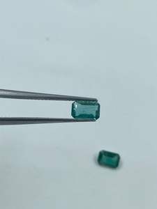 มรกตธรรมชาติทรงบาแกตต์สีเขียว 4x6 มม. 0.90 กะรัต สำหรับทำเครื่องประดับ - Product Image 4