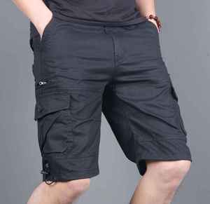 Pantalones cortos cargo de camuflaje al por mayor: Pantalones cargo holgados de primera calidad, estilo casual, esenciales para actividades al aire libre en verano. - Product Image 4