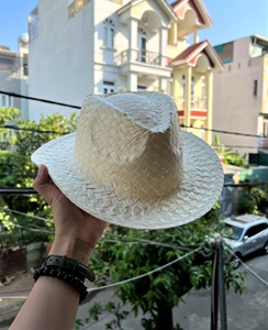 Natural Grass Straw <b>Hat</b> Handmade Woven <b>Sun</b> <b>Hat</b> for Beach Travel Party Outdoor - Product Image 1