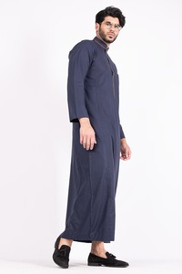 <b>Men</b> Juba Traditional Long Robe For <b>Men</b> Comfortable Islamic Muslim Clothing Modest Loose Fit Breathable Fabric - Product Image 5