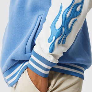 Chaqueta Varsity para Hombre al por Mayor, Diseño de Cuello Alto, Ropa de Calle de Invierno, Chaqueta Informal de Venta Caliente - Product Image 6