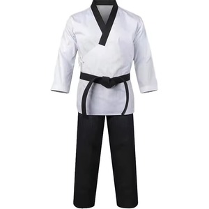 Uniforme de Judo de Secado Rápido, Corte Holgado, con Logotipo Personalizado en la Parte Delantera, Kimono de Jiu-Jitsu, BJJ Gis, 100% Algodón, 240g, Directo de Fábrica - Product Image 1