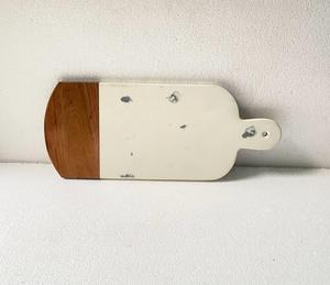 Tabla de cortar rectangular de madera y mármol de primera calidad con orificio para colgar, utensilio de cocina al mejor precio. - Product Image 1