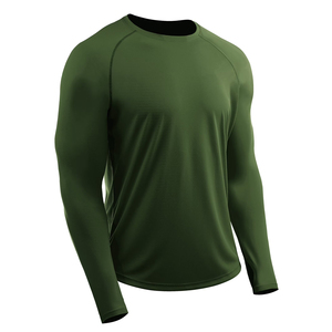 OEM Custom Compression Rash Guard T Shirt for Men Workout Fitness Training Sports Apparel - Product Image 4