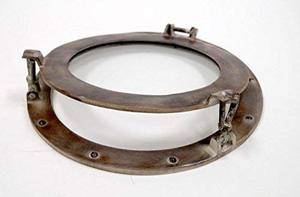 กระจกตกแต่งผนังลายหน้าต่างเรือขนาดใหญ่ สไตล์ทะเล - Product Image 4