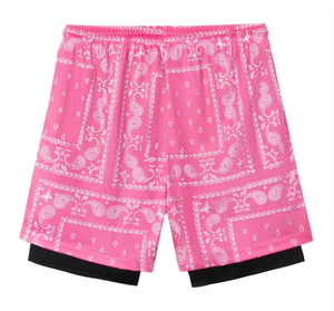 Achetez maintenant des shorts de basket-ball en mesh pour hommes, respirants, décontractés, pour l'été, avec cordon de serrage, OEM ODM en gros - Product Image 3