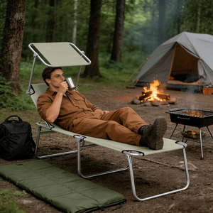 Sdraio Pieghevoli da Piscina per Arredamento da Campeggio - Product Image 1