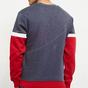 Sudaderas con logo personalizado en rojo y gris para hombre, en oferta, gran cantidad, últimos diseños disponibles, telas personalizadas - Product Image 3