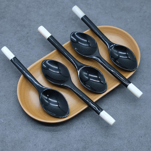 Blue Lotus <b>Small</b> Classic Eco-Friendly <b>Mirror</b> Polish Buffalo Horn Spoon for Kitchenware Serving Food & Party Decor - Product Image 1