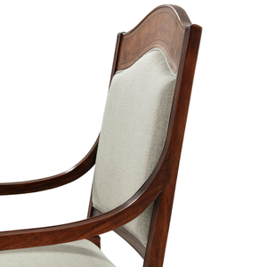 Silla de Comedor Clásica de Lujo Sheraton, Madera de Caoba Sólida para Muebles de Alta Gama para el Hogar, Hoteles y Villas - Product Image 4