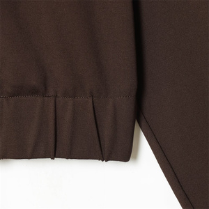AL-TAUL IMPEX 2026 Pull à capuche d'hiver personnalisé imprimé en viscose/polyester tricoté doublé couleur unie manches longues pour femme OEM - Product Image 5
