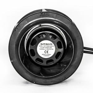 Ventilateur centrifuge EC compact ECF13388-PB 220V 133x88mm avec moteur sans balais, construction en plastique, personnalisable OEM - Product Image 2