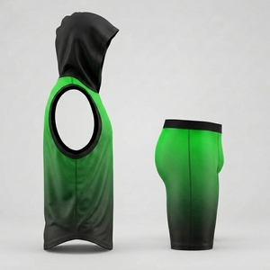 Vêtements d'équipe personnalisés par sublimation, fabriqués avec un matériau léger et à séchage rapide pour les écoles, les clubs, les académies, uniformes d'entraînement 7v7 - Product Image 5
