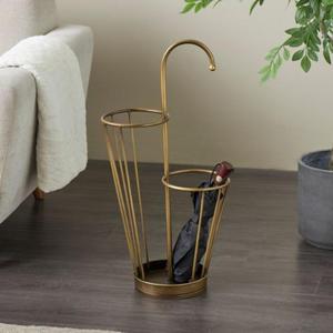 Paragüero Decorativo de Hierro Metálico para Sala de Estar o Entrada con Diseño Artístico Recortado y Construcción Duradera - Product Image 1