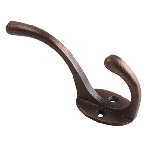 Old Theme Wall <b>Hooks</b> Double <b>Hang</b> Design Brass Antique Top Quality Painted Wall <b>Hook</b> Best <b>for</b> Home Decoration Design Iron Metal - Product Image 2