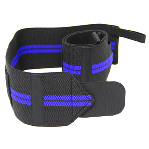 สายรัดข้อมือออกกำลังกายผ้าฝ้ายคุณภาพสูง ปรับได้ ทนทาน สำหรับยกน้ำหนัก ฝึกซ้อม พร้อมโลโก้สั่งทำ - Product Image 1