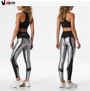 Leggings de yoga sans couture taille haute pour femmes, séchage rapide, en Spandex, pour le jogging, effet push-up, pantalon amincissant, ODM, grandes tailles, fitness, gym, exercice - Product Image 1