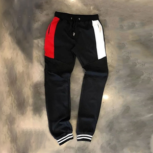 Conjunto Deportivo Personalizado para Hombre, Estilo Urbano, Color Negro, con Letra B Bordada, Pantalones Deportivos de Felpa de Algodón, Sudadera, Conjunto de Felpa al Por Mayor - Product Image 3